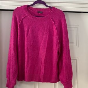 Vince Camuto Fuchsia Crew Neck Sweater